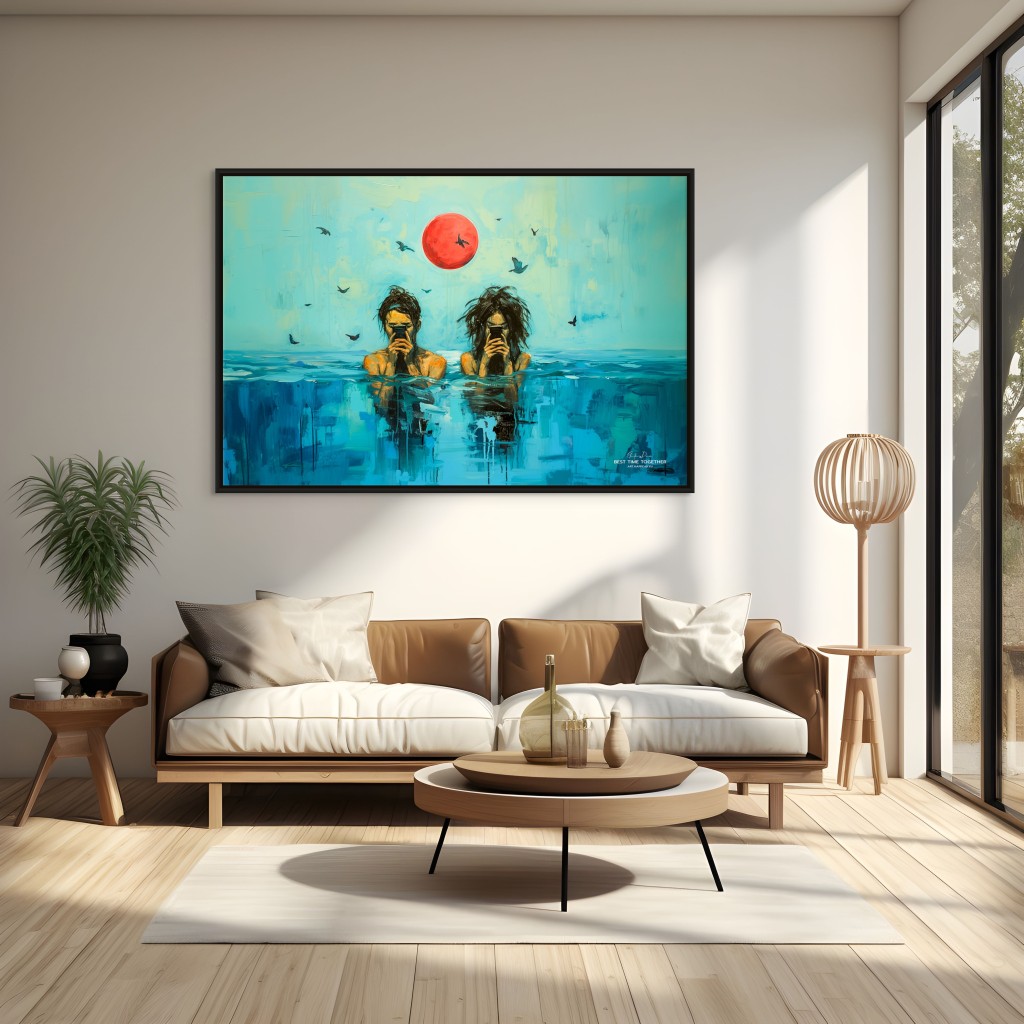 Canvas “Best Time Together” Canvas  - 1