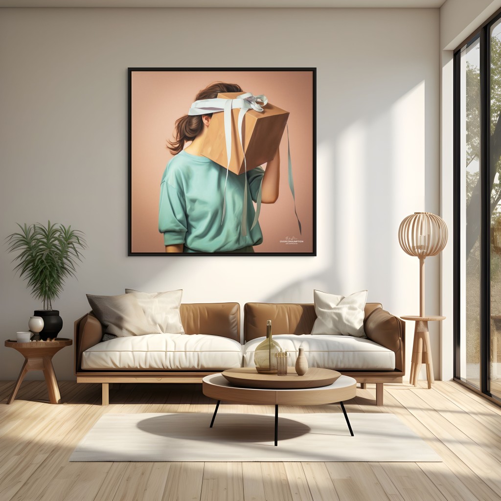 Canvas “Overconsumption” Canvas  - 1