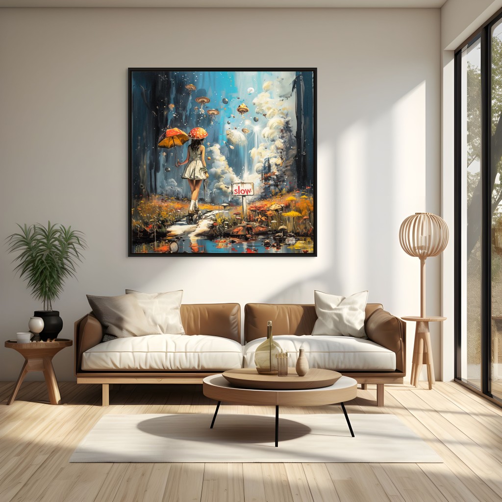 Canvas “Slow Living” Canvas  - 1