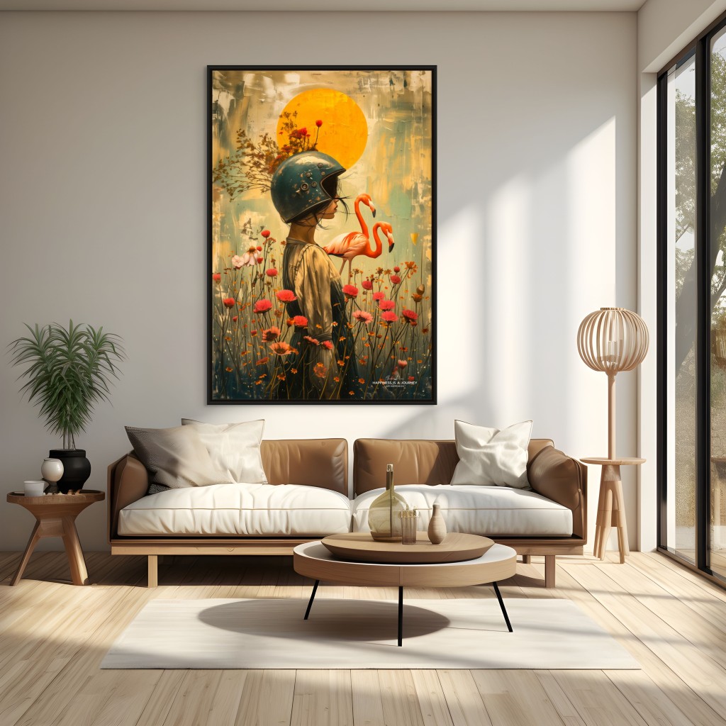 Canvas “Happiness Is A Journey” Canvas  - 1