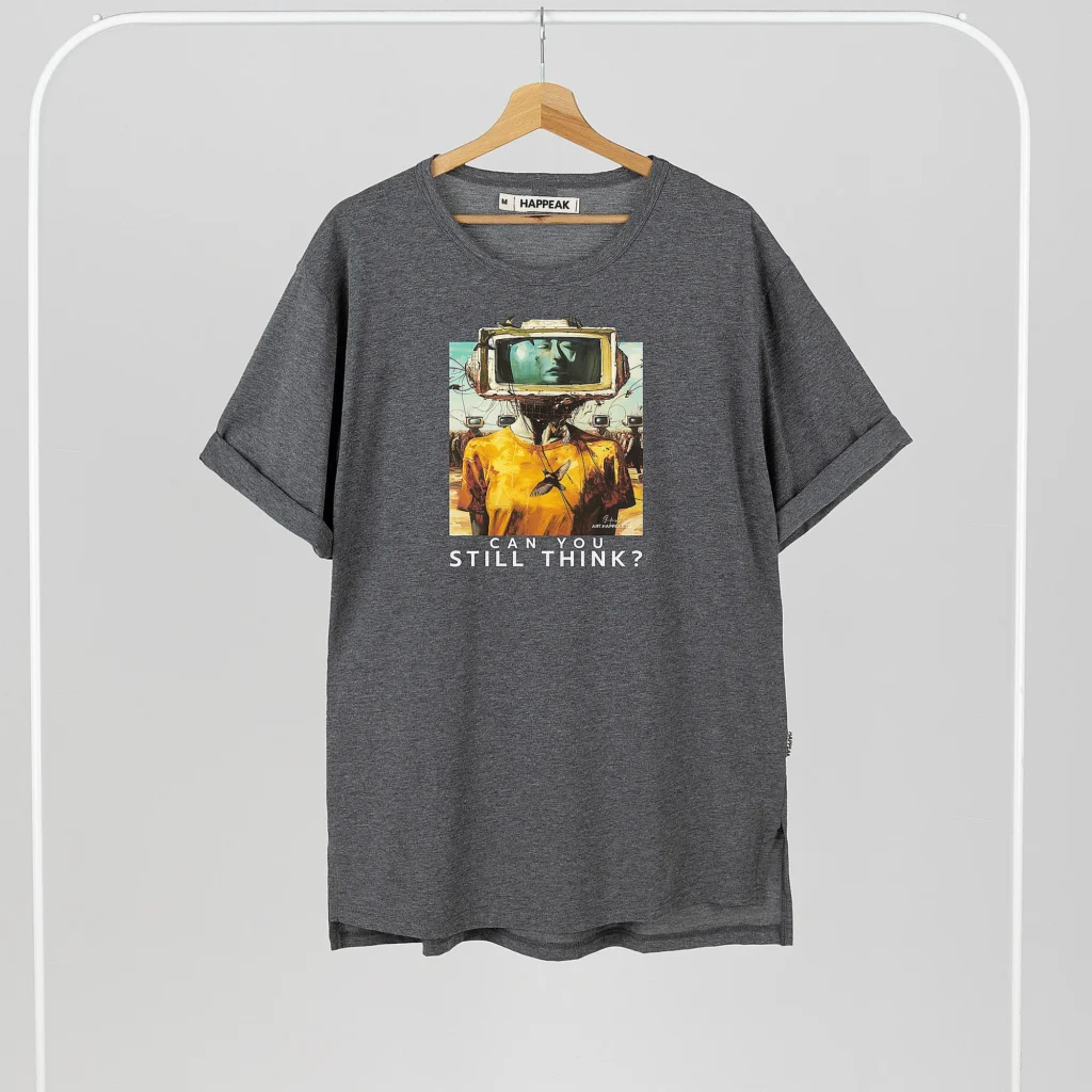 Unisex T-shirt “Can you still think?” T-shirts  - 2