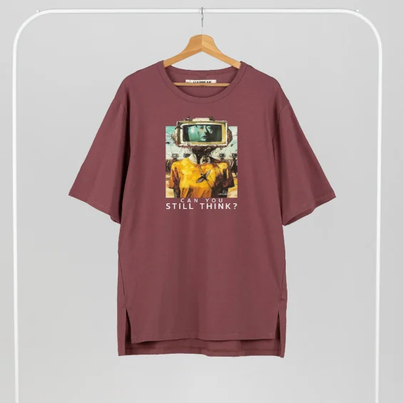 Unisex T-shirt “Can you still think?” T-shirts  - 3