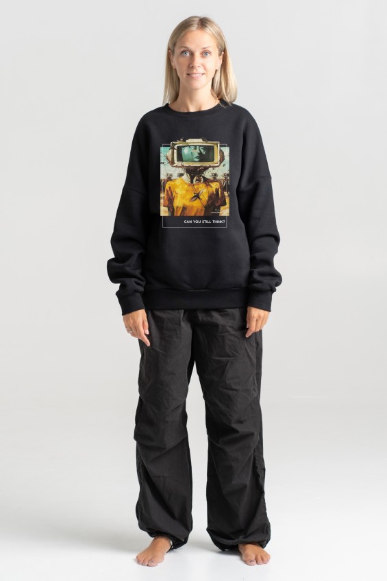 Unisex Sweatshirt “Can you still think?” Sweatshirts  - 2
