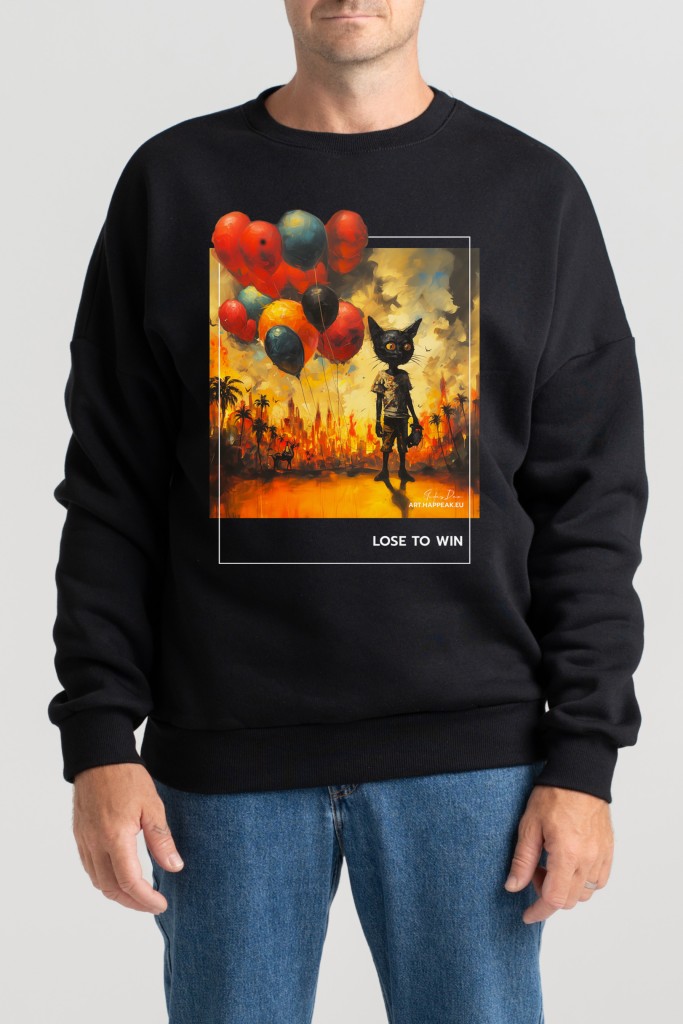 Unisex Sweatshirt “Lose To Win” Sweatshirts  - 3