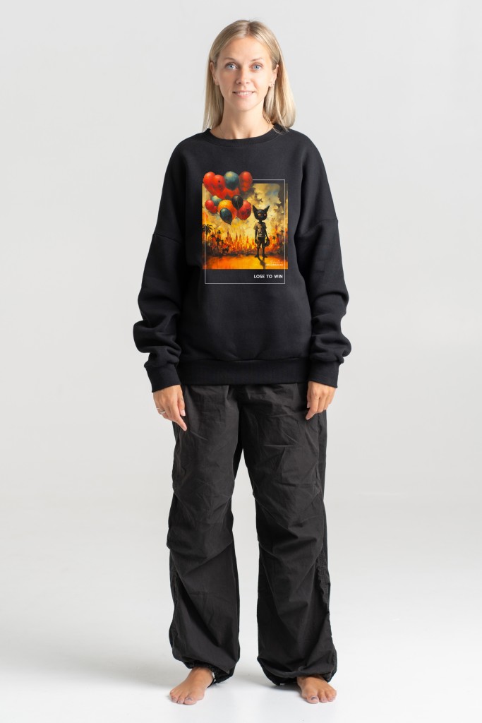 Unisex Sweatshirt “Lose To Win” Sweatshirts  - 2