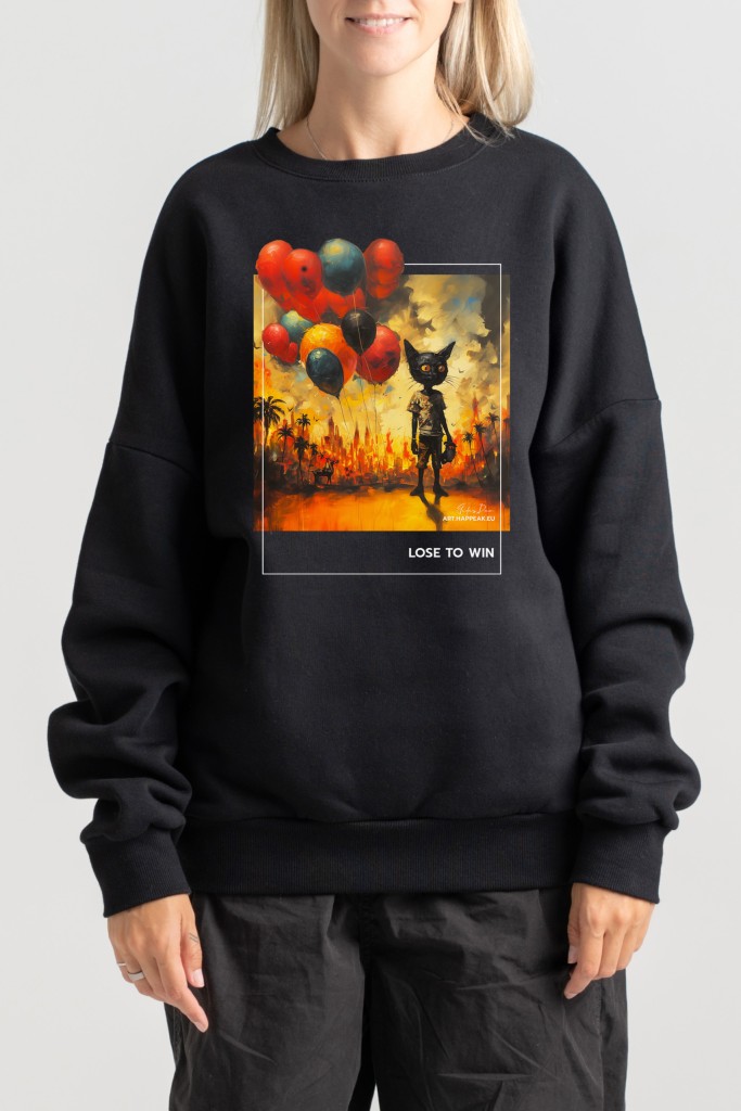 Unisex Sweatshirt “Lose To Win” Sweatshirts  - 4