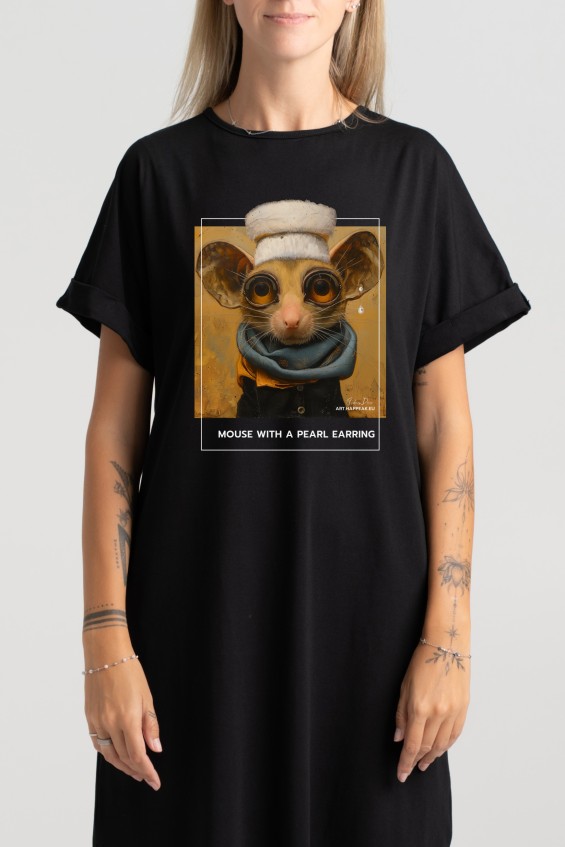 Long dress “Mouse With Pearl Earing” Dresses  - 4