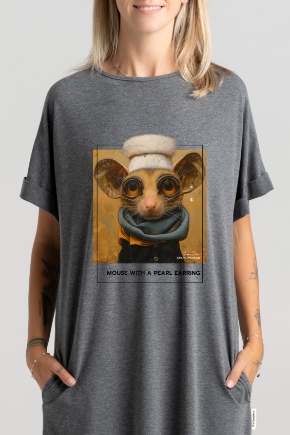 Long dress “Mouse With Pearl Earing” Dresses  - 6