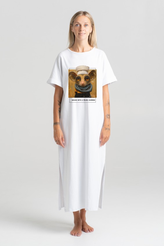 Long dress “Mouse With Pearl Earing” Dresses  - 2