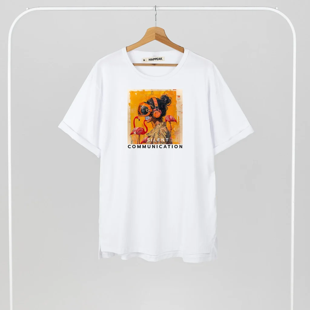 Unisex T-shirt “Silent Communication” T-shirts  - 1
