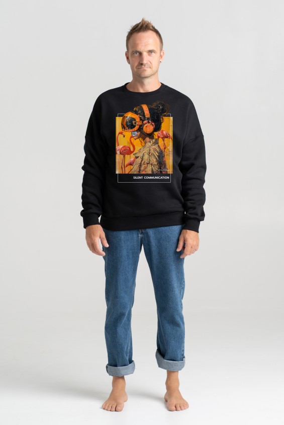 Unisex Sweatshirt “Silent Communication” Sweatshirts  - 2