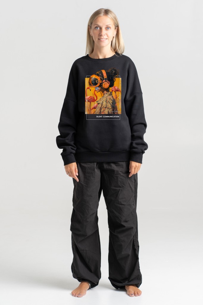 Unisex Sweatshirt “Silent Communication” Sweatshirts  - 1