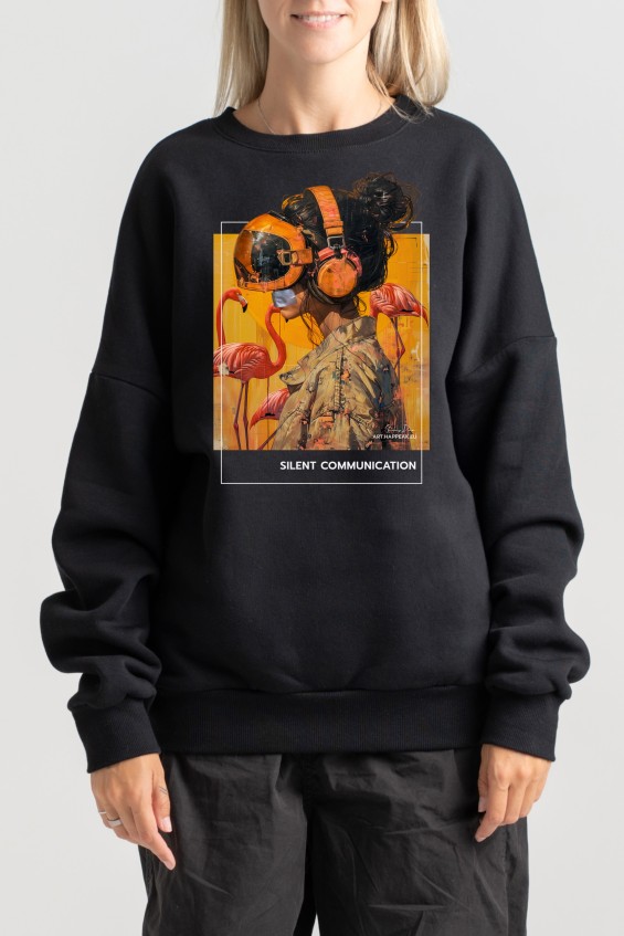 Unisex Sweatshirt “Silent Communication” Sweatshirts  - 3