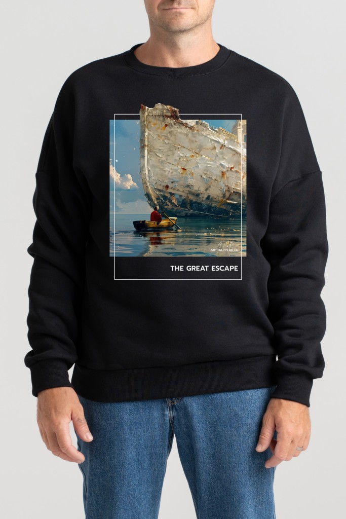 Unisex Sweatshirt “The Great Escape” Sweatshirts  - 4