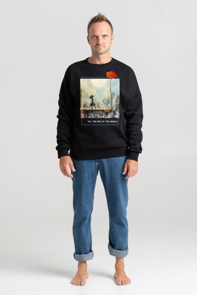 Unisex Sweatshirt “Till The End Of The World” Sweatshirts  - 1