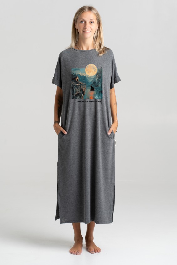 Long dress “Exploring Neighbourhood” Dresses - 2 Long dress “Exploring Neighbourhood” Dresses - 2