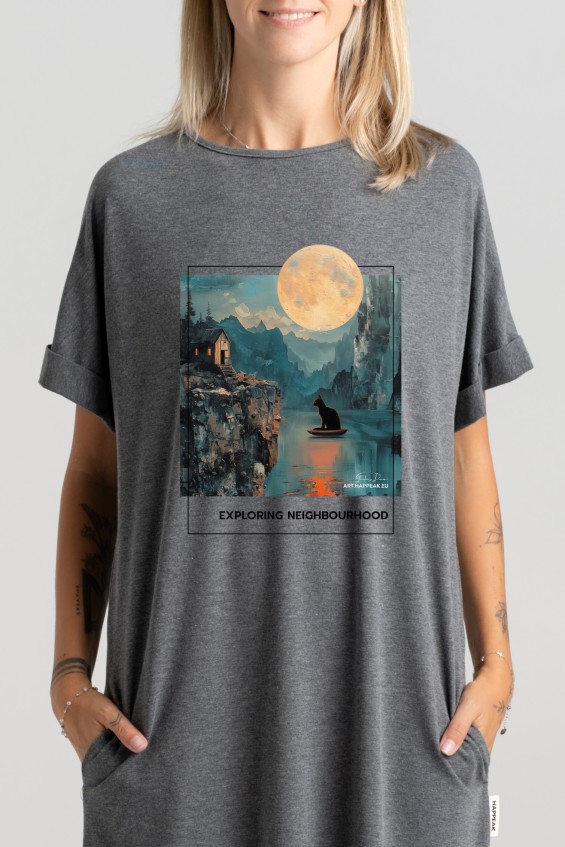 Long dress “Exploring Neighbourhood” Dresses - 5 Long dress “Exploring Neighbourhood” Dresses - 5