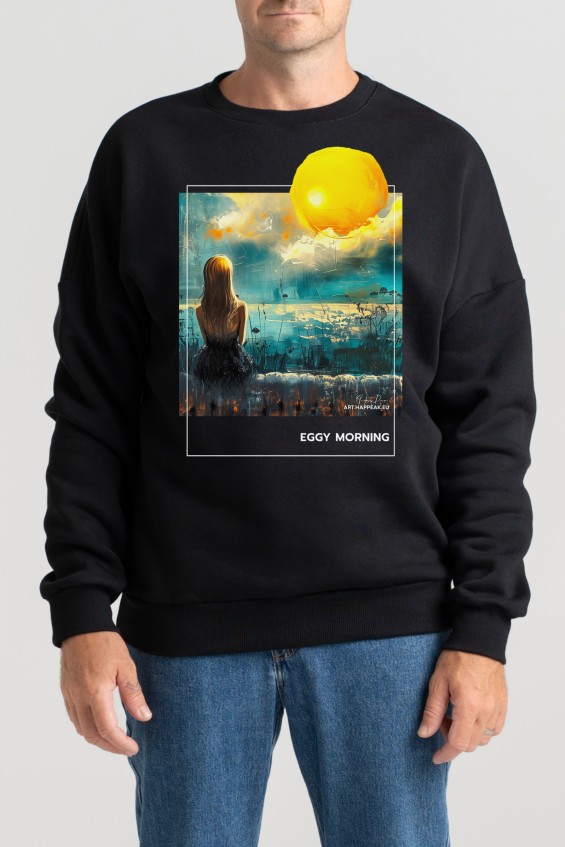 Unisex Sweatshirt “Eggy Morning” Sweatshirts  - 3