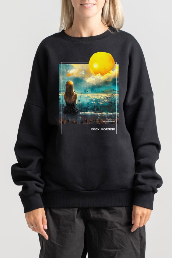 Unisex Sweatshirt “Eggy Morning” Sweatshirts  - 4