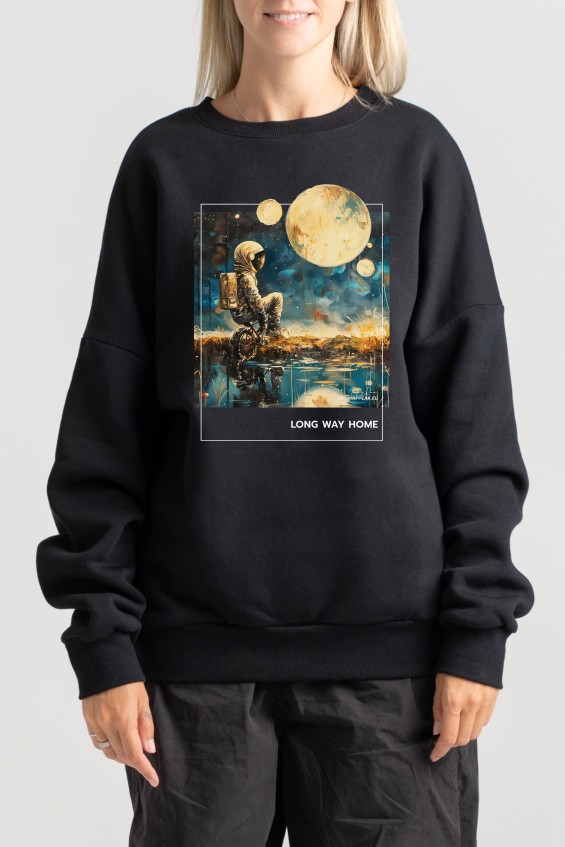 Unisex Sweatshirt “Long Way Home” Sweatshirts  - 3