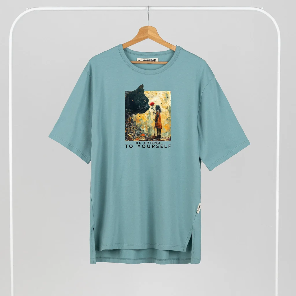 Unisex T-shirt “Be Friend To Yourself” T-shirts  - 2