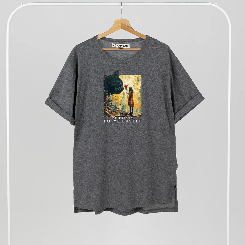 Unisex T-shirt “Be Friend To Yourself” T-shirts  - 3