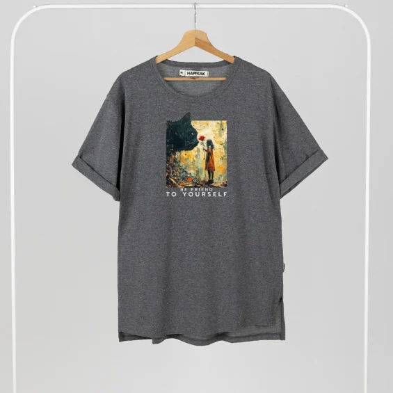 Unisex T-shirt “Be Friend To Yourself” T-shirts  - 3