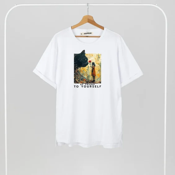 Unisex T-shirt “Be Friend To Yourself” T-shirts  - 5