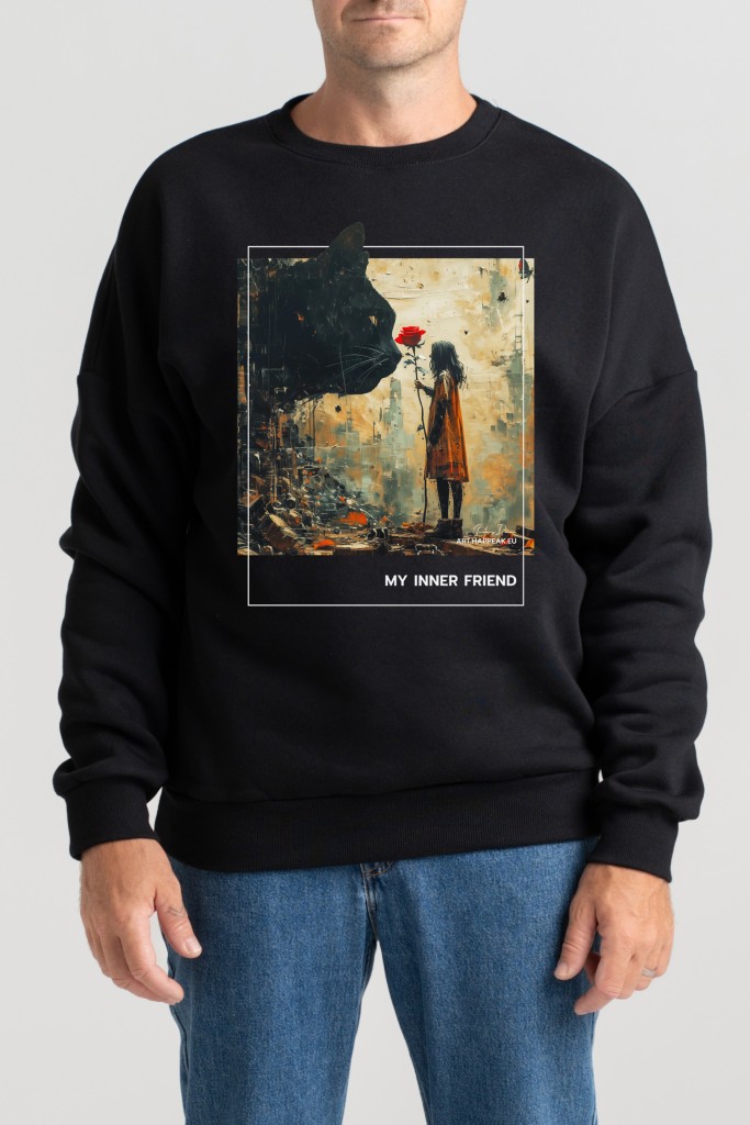 Unisex Sweatshirt “Inner Friend” Sweatshirts  - 3