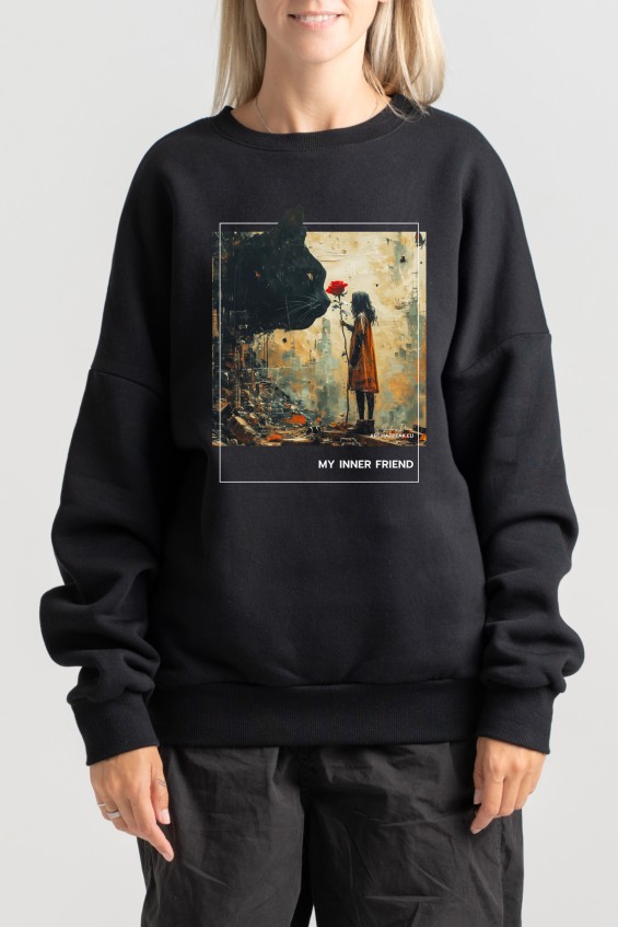 Unisex Sweatshirt “Inner Friend” Sweatshirts  - 4