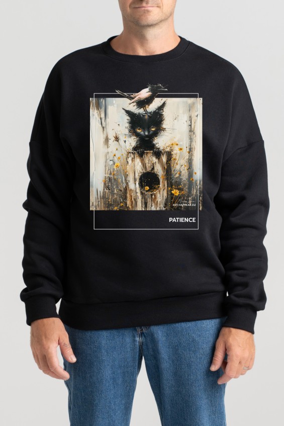 Unisex Sweatshirt “Patience” Sweatshirts  - 3