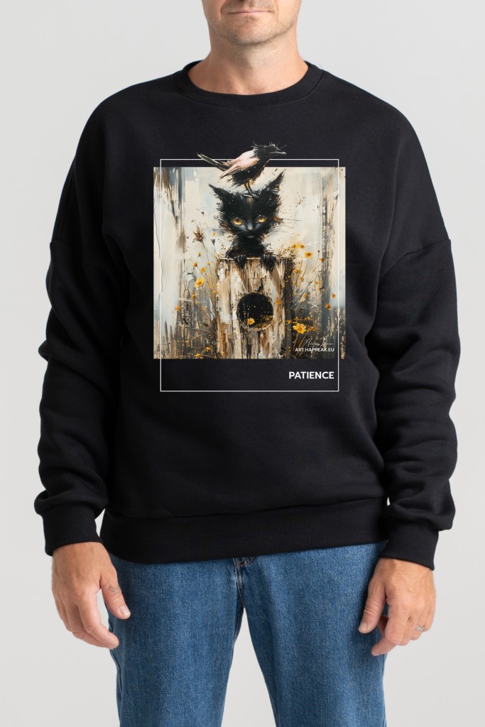 Unisex Sweatshirt “Patience” Sweatshirts  - 3