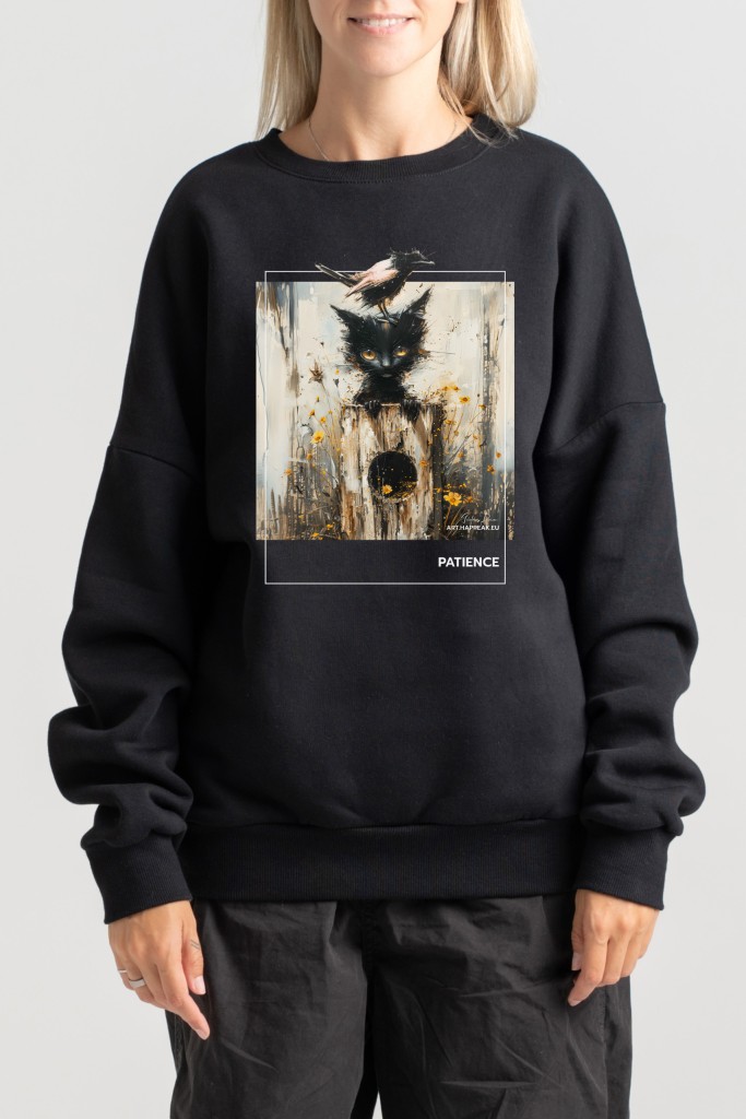 Unisex Sweatshirt “Patience” Sweatshirts  - 4