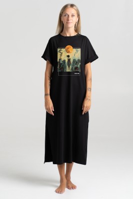 long cotton dress - Reburn