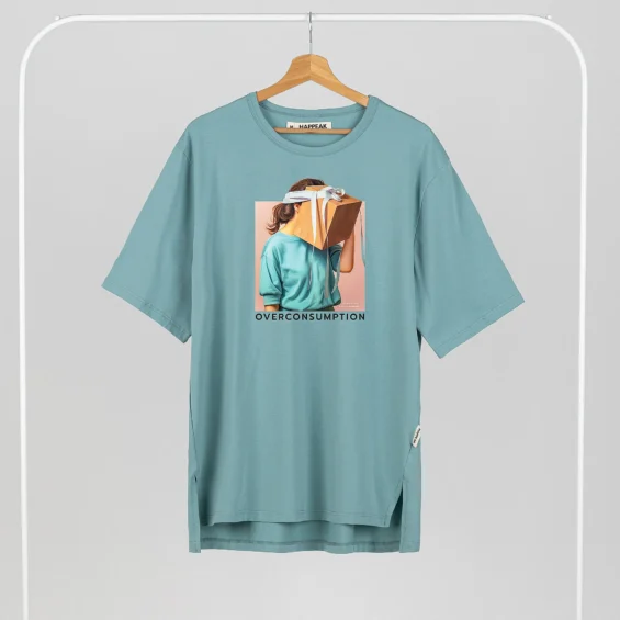 Unisex T-shirt “Overconsumption” T-shirts - 2 Unisex T-shirt “Overconsumption” T-shirts - 2