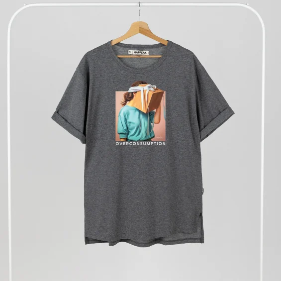 Unisex T-shirt “Overconsumption” T-shirts - 3 Unisex T-shirt “Overconsumption” T-shirts - 3