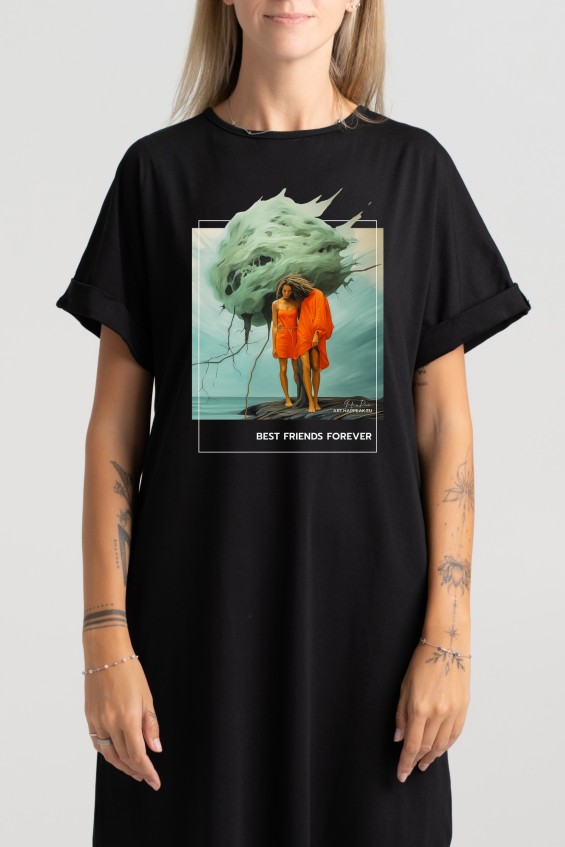 Long dress “Best Friend Forever” Dresses  - 4