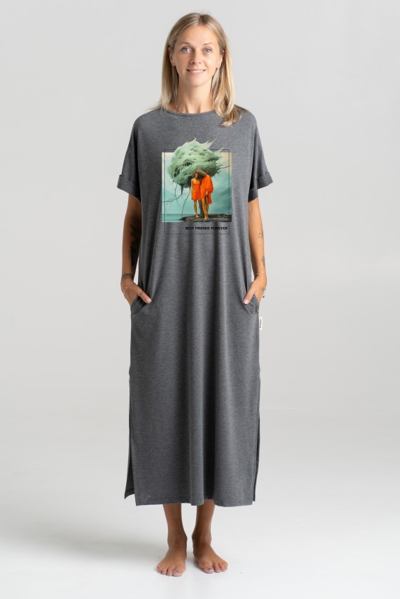 Long dress “Best Friend Forever” Dresses  - 3