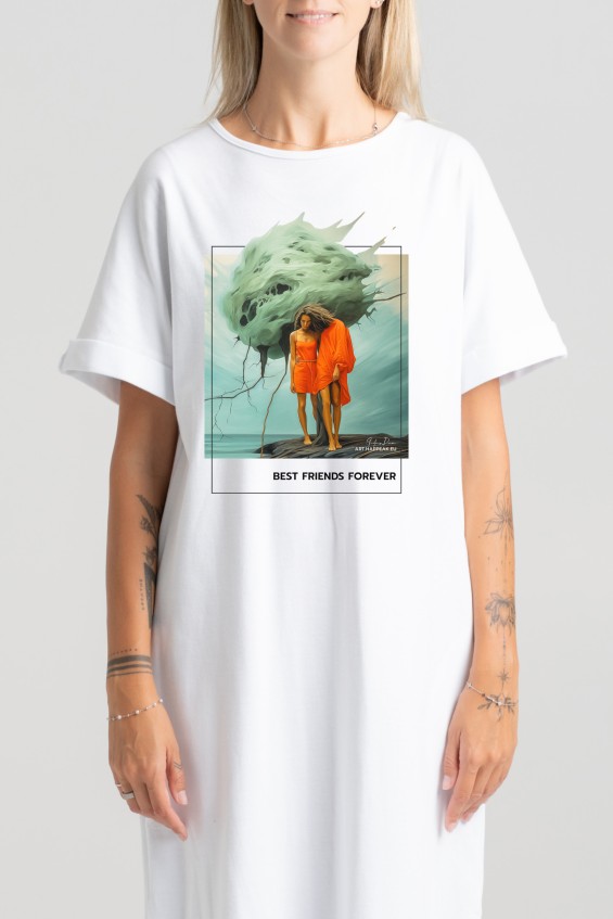 Long dress “Best Friend Forever” Dresses  - 5