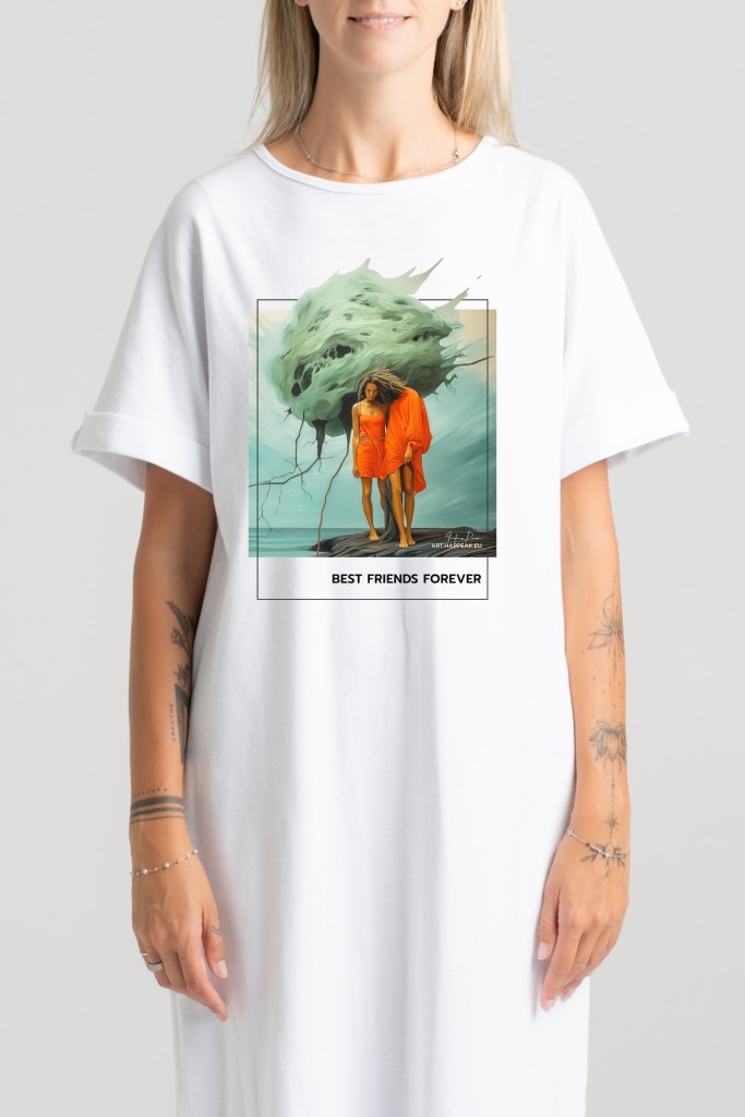 Long dress “Best Friend Forever” Dresses  - 5