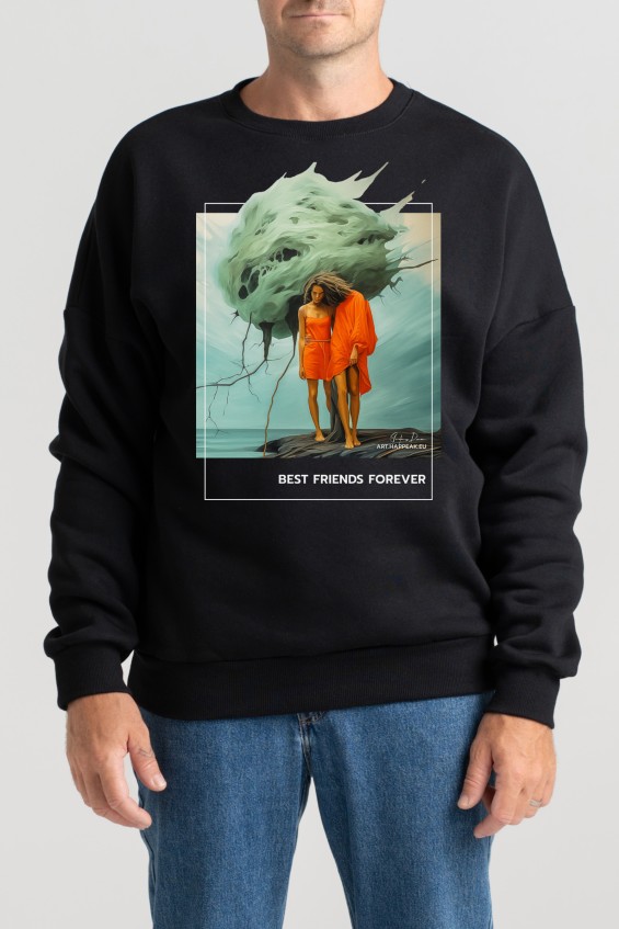 Unisex Sweatshirt “Best Friend Forever” Sweatshirts  - 4