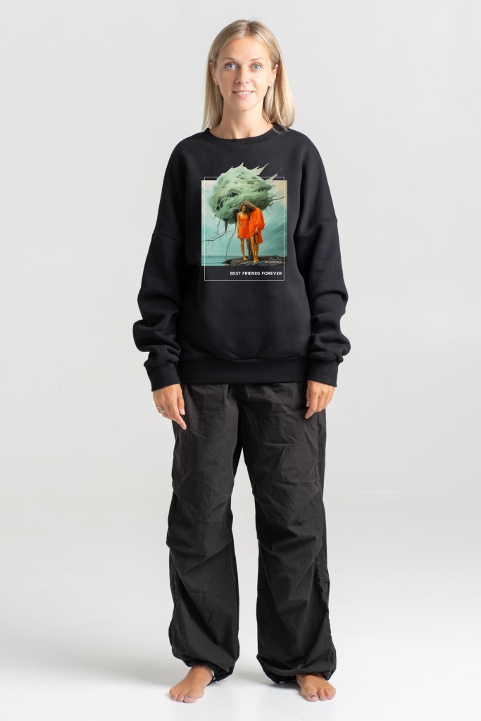 Unisex Sweatshirt “Best Friend Forever” Sweatshirts  - 1