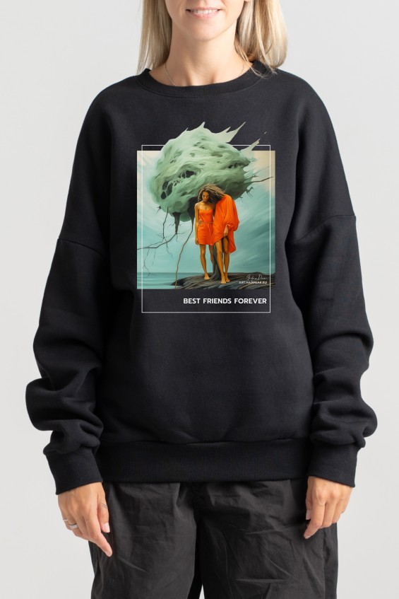Unisex Sweatshirt “Best Friend Forever” Sweatshirts  - 3