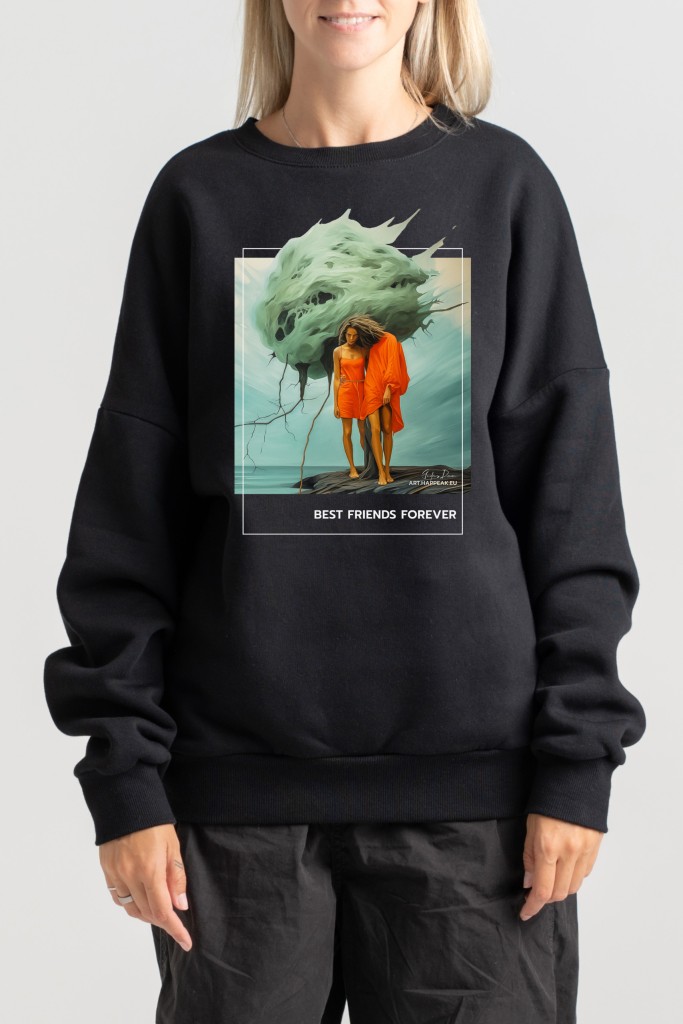Unisex Sweatshirt “Best Friend Forever” Sweatshirts  - 3