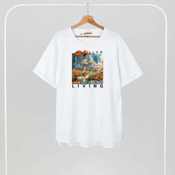 Unisex T-shirt “Slow Living” T-shirts  - 5
