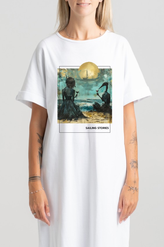 Long dress “Sailing Stories” Dresses  - 6