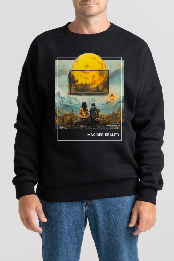 Unisex Sweatshirt “Imagined Reality” Sweatshirts  - 4