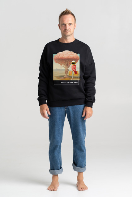 Unisex Sweatshirt “What’s On Your Mind?” Sweatshirts  - 1
