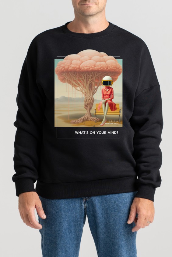 Unisex Sweatshirt “What’s On Your Mind?” Sweatshirts  - 3