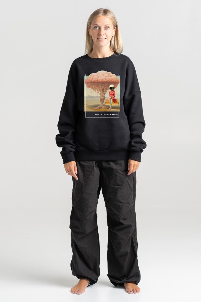 Unisex Sweatshirt “What’s On Your Mind?” Sweatshirts  - 2